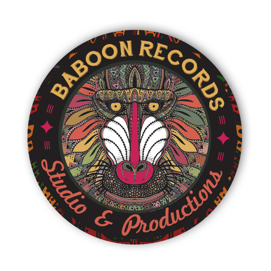 Identidad de Baboon Records Studio & Production